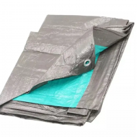 Тенти пропіленові від дощу та снігу 100г/м2 "Grey" 5х8 м