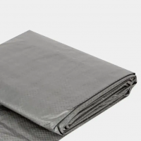 Тенти пропіленові від дощу та снігу 100г/м2 "Grey" 5х8 м - Зображення 2