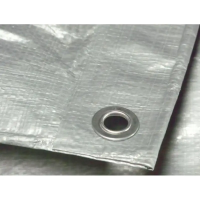 Тенти пропіленові від дощу та снігу 100г/м2 "Grey" 5х8 м - Зображення 3