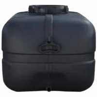 Ємність для води 200 л пластикова прямокутна чорна - Зображення 2