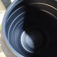 Бочка технічна 60 л чорна низька бідон широка горловина ємність для води - Зображення 2