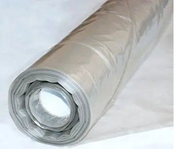 Плівка 100 мкм 3м*100м щільна будівельна сіра поліетиленова плівка