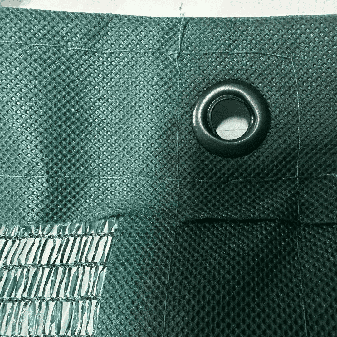 Сітка затіняюча 65% 4 м*5 м посилена з люверсами сітка для рослин від сонця