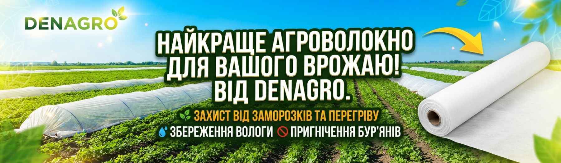 Найкраще агроволокно для вашого врожаю